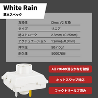 Kailh White Rain
