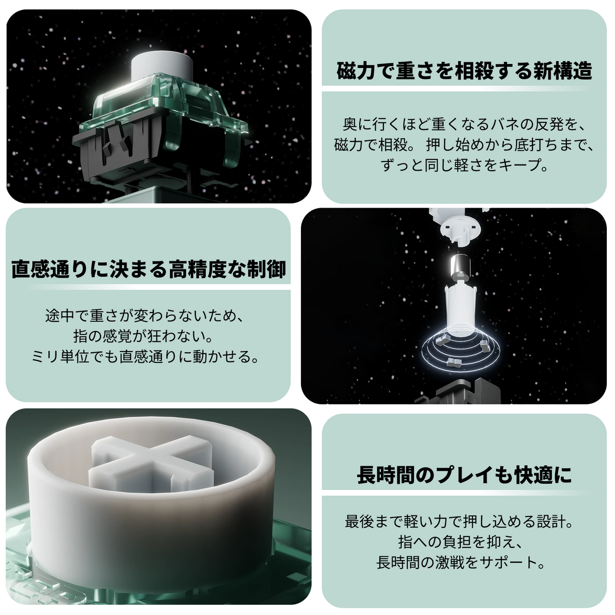 Gateron Magnetic Jade Attraction HE