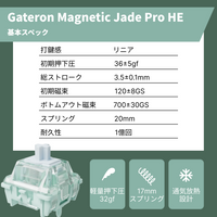 Gateron Magnetic Jade Pro