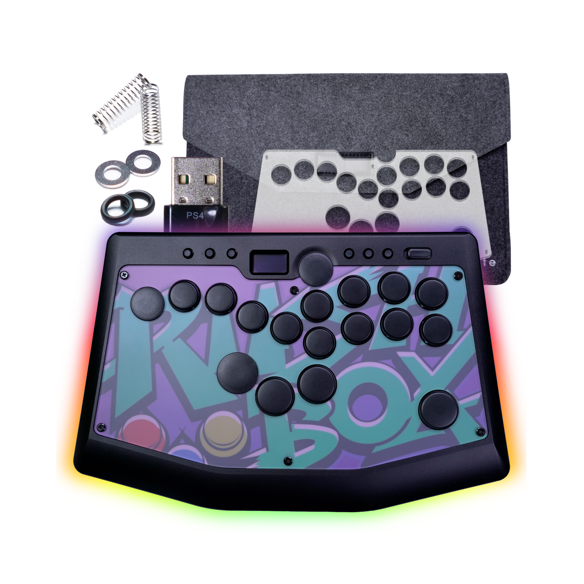 Rushbox アーケードコントローラ レバーレス Rushbox|moimateショップ