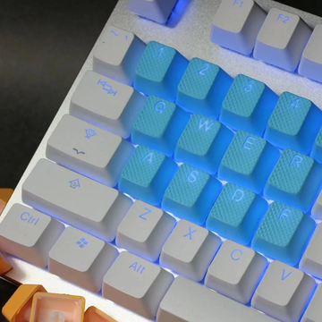 Tai-Hao Neon Rubber Gaming Keys(18keys)