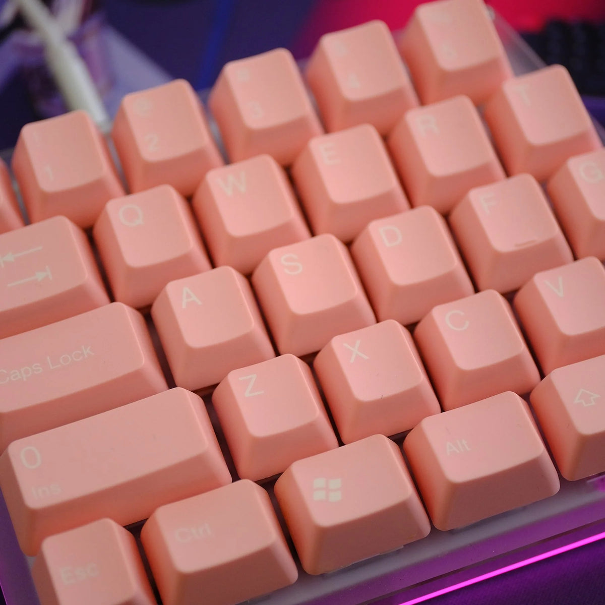 Tai-Hao PinkLove Keycaps