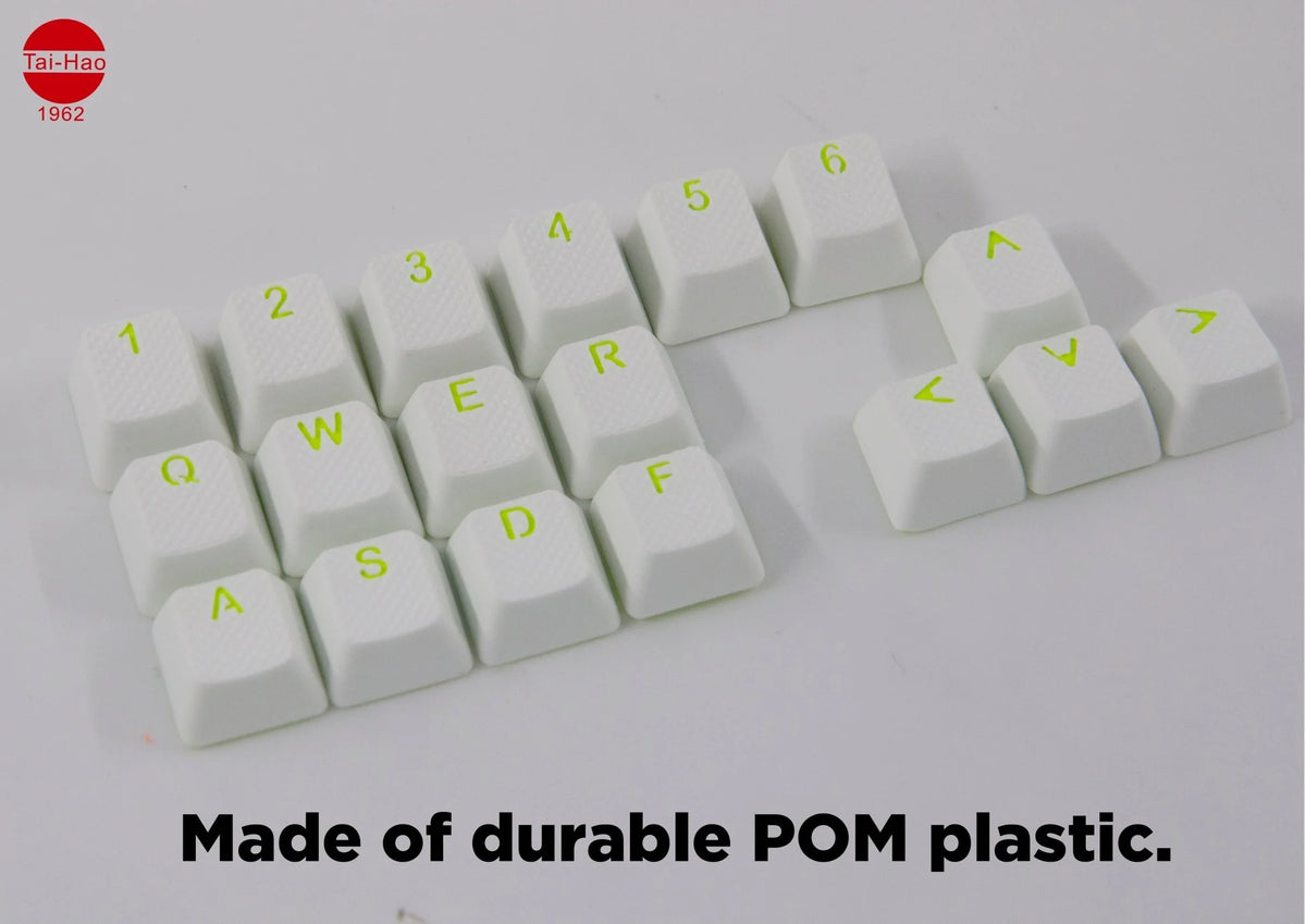 Tai-Hao POM Gaming Keys（18key）