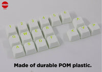 Tai-Hao POM Gaming Keys（18key）