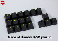 Tai-Hao POM Gaming Keys（18key）