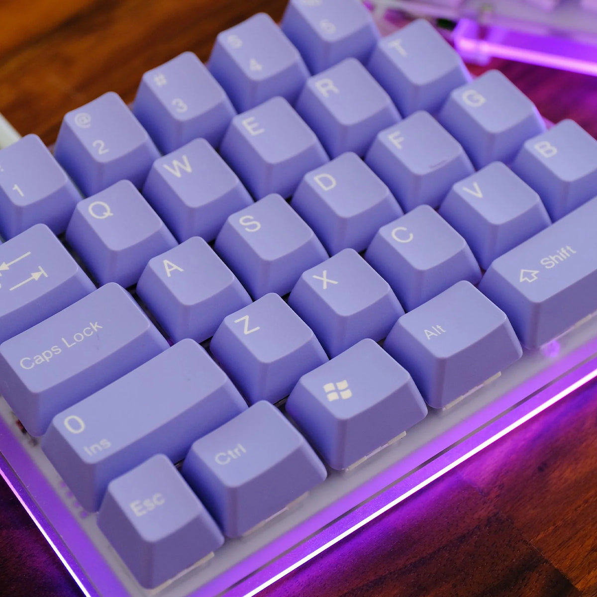 Tai-Hao PurpleWave Keycaps
