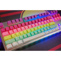 Tai-Hao Rainbow Sherbet Keycaps