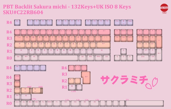 Tai-Hao Sakuramichi Keycaps